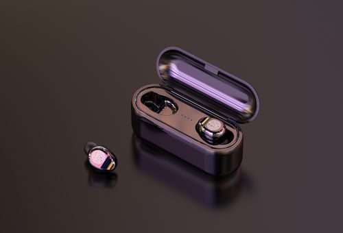 keyshot渲染蓝牙耳机直出|工业/产品|电子产品|卡卡比丘